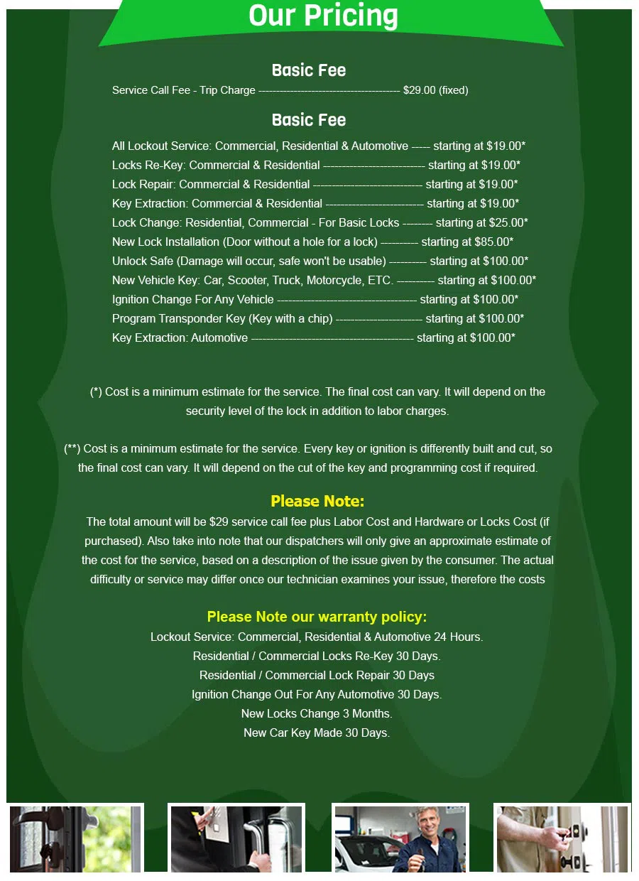 Global Locksmith Shop Chicago, IL 312-809-3980